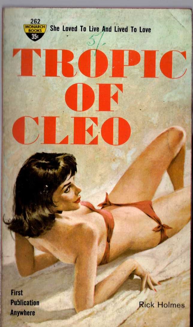 Rick Holmes  TROPIC OF CLEO front book cover image
