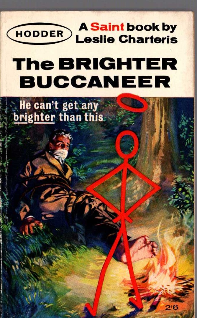 Leslie Charteris  THE BRIGHTER BUCCANEER front book cover image