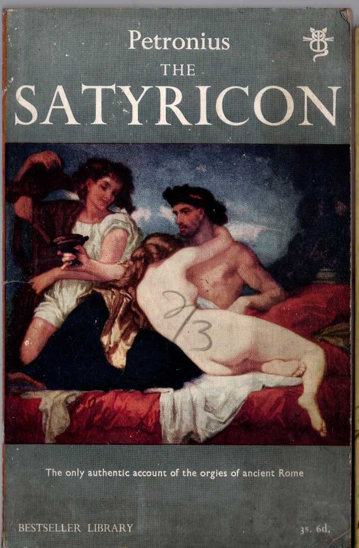 Petronius   THE SATYRICON front book cover image
