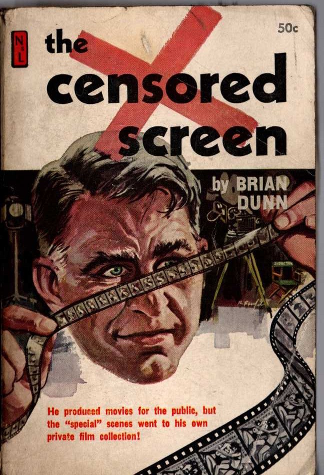 Brian Dunn  THE CENSORED SCREEN front book cover image