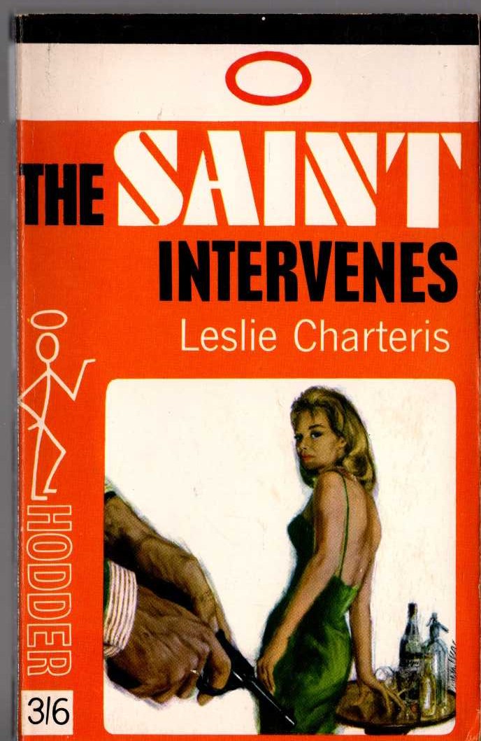 Leslie Charteris  THE SAINT INTERVENES front book cover image