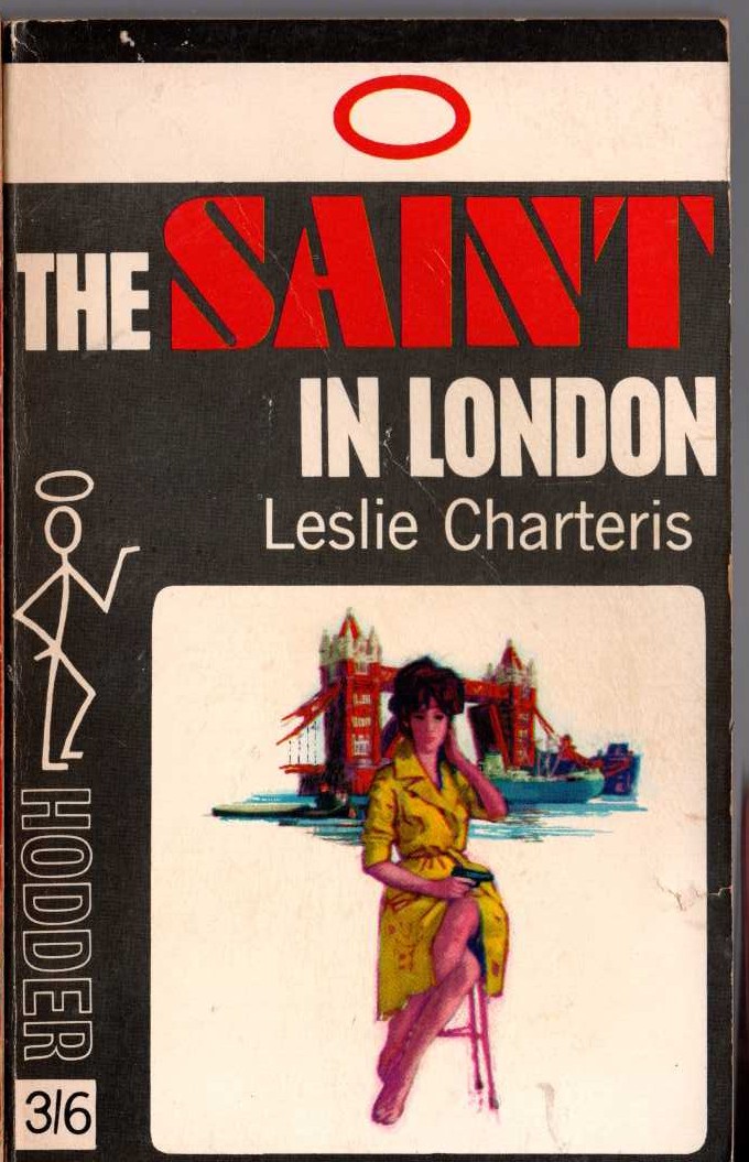Leslie Charteris  THE SAINT IN LONDON front book cover image