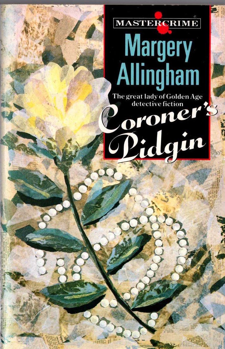 Margery Allingham  CORONER'S PIDGIN front book cover image