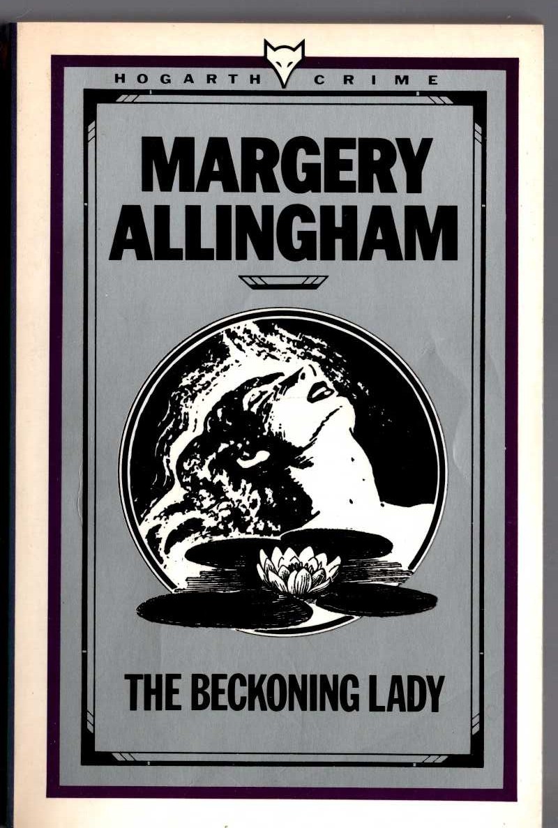 Margery Allingham  THE BECKONING LADY front book cover image