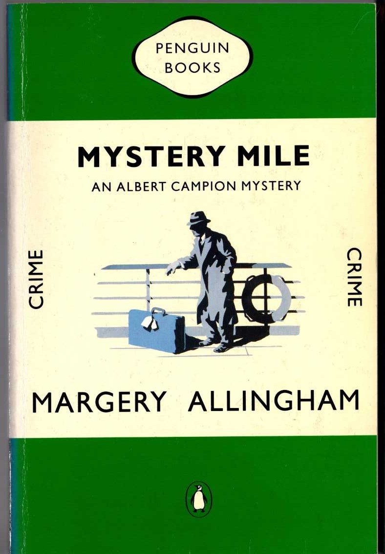 Margery Allingham  MYSTERY MILE front book cover image