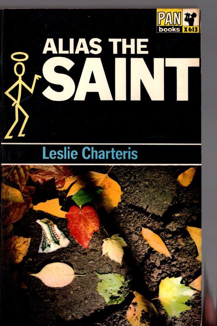 Leslie Charteris  ALIAS THE SAINT front book cover image