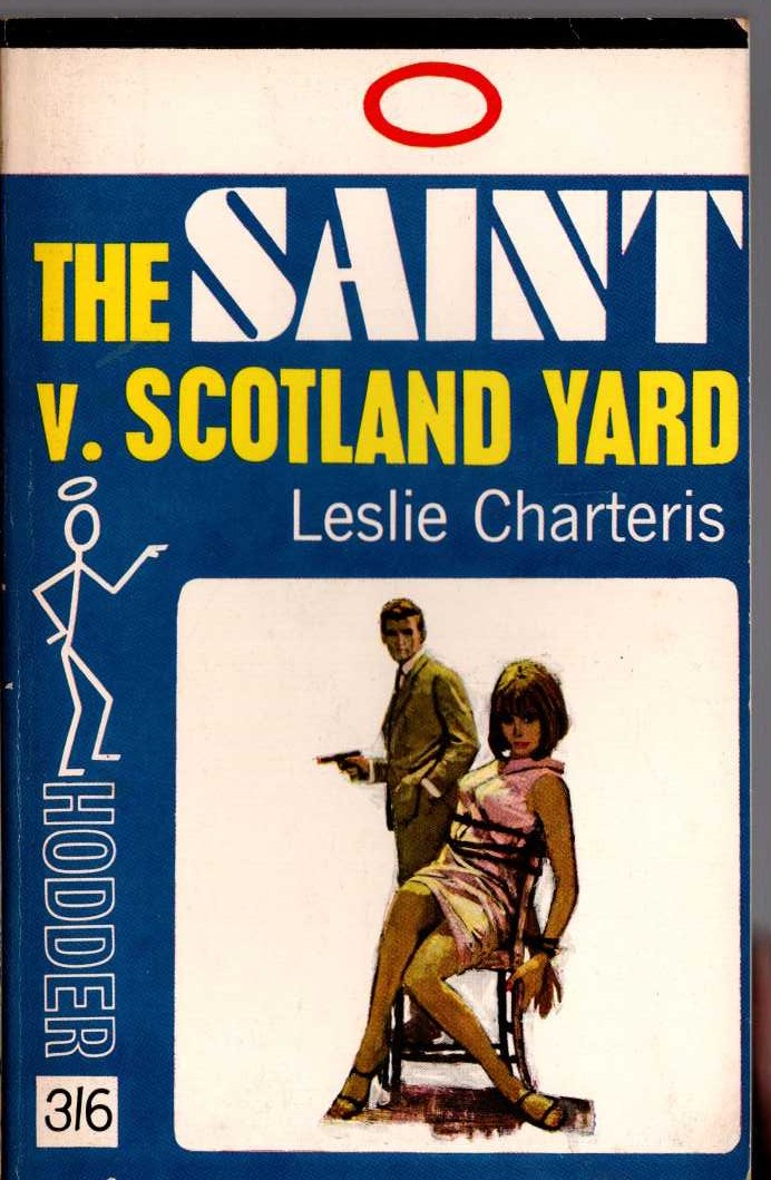 Leslie Charteris  THE SAINT v. SCOTLAND YARD front book cover image