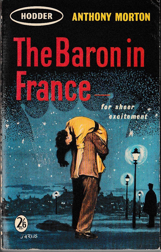 Anthony Morton  THE BARON IN FRANCE front book cover image