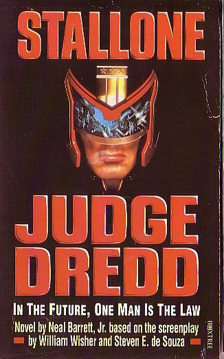 Neal Barrett  JUDGE DREAD (Sylvester Stallone) front book cover image