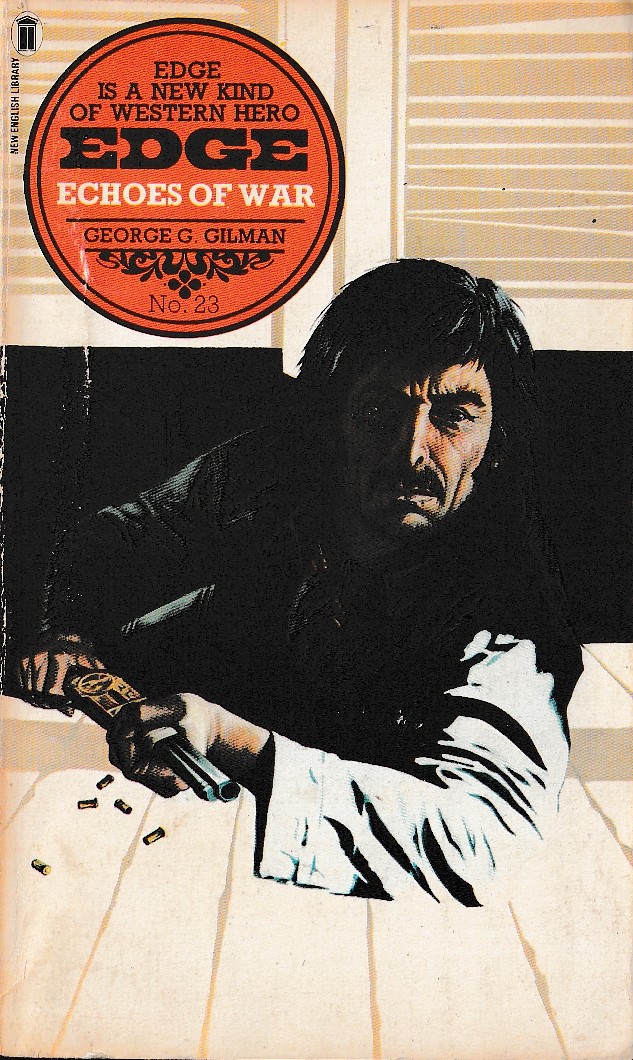 George G. Gilman  EDGE 23: ECHOES OF WAR front book cover image