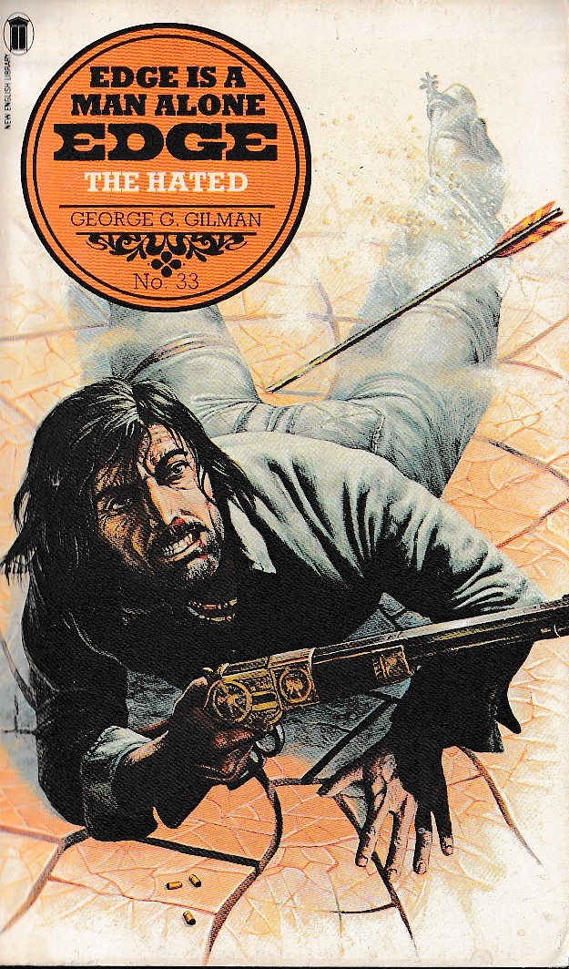 George G. Gilman  EDGE 33: THE HATED front book cover image