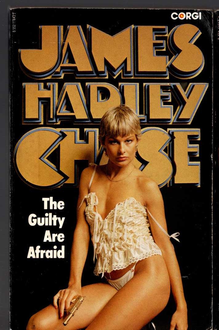 James Hadley Chase  THE GUILTY ARE AFRAID front book cover image