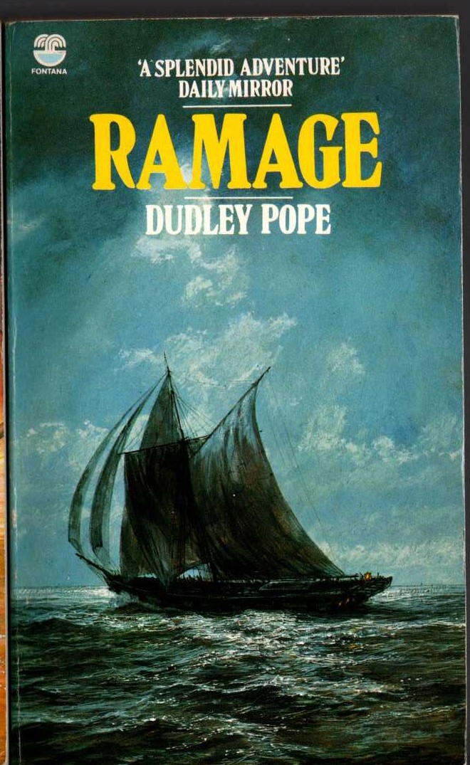 Dudley Pope  RAMAGE front book cover image