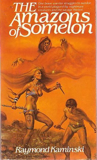 Raymond Kaminski  THE AMAZONS OF SOMELON front book cover image