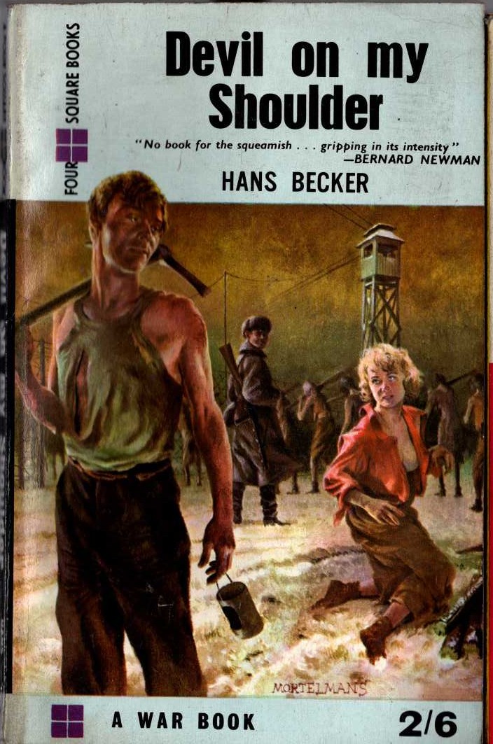 Hans Becker  DEVIL ON MY SHOULDER front book cover image