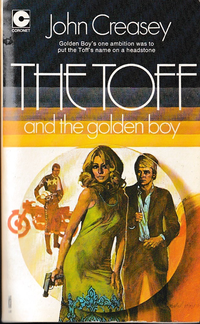 John Creasey  THE TOFF AND THE GOLDEN BOY front book cover image