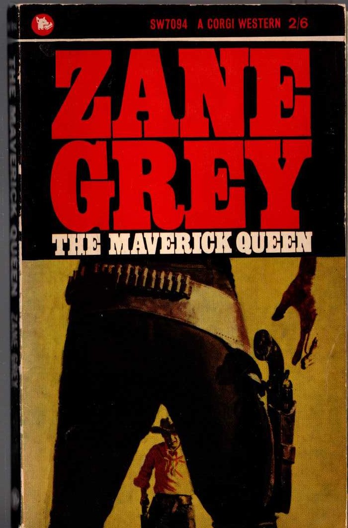 Zane Grey  THE MAVERICK QUEEN front book cover image