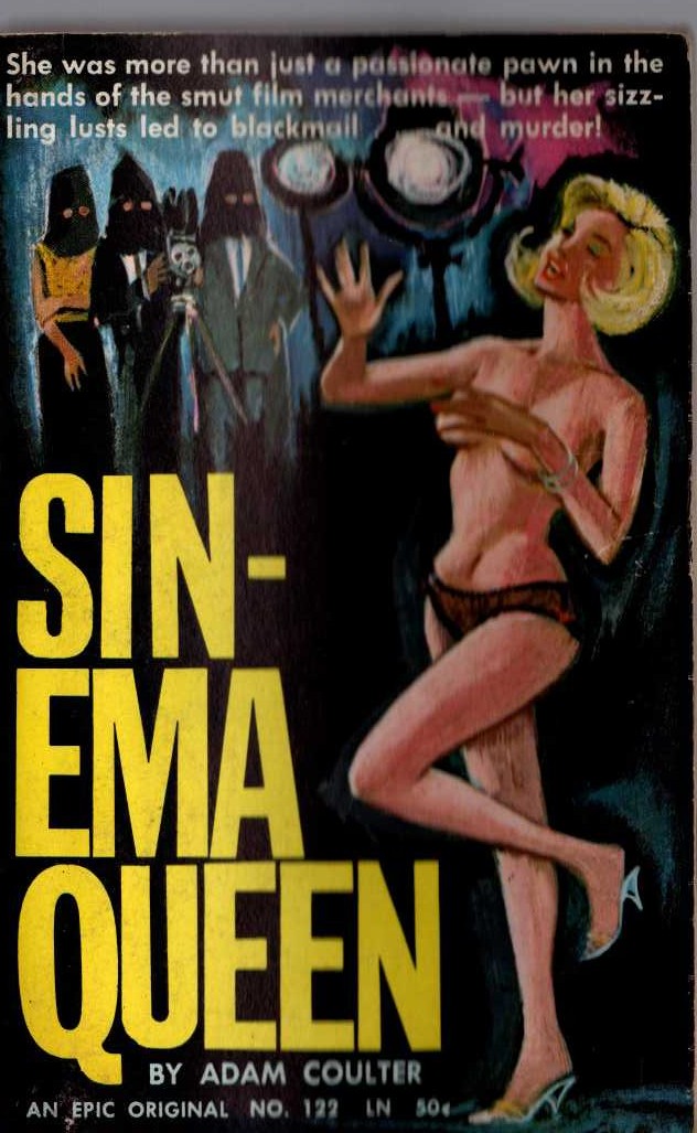 Adam Coulter  SIN-EMA QUEEN front book cover image