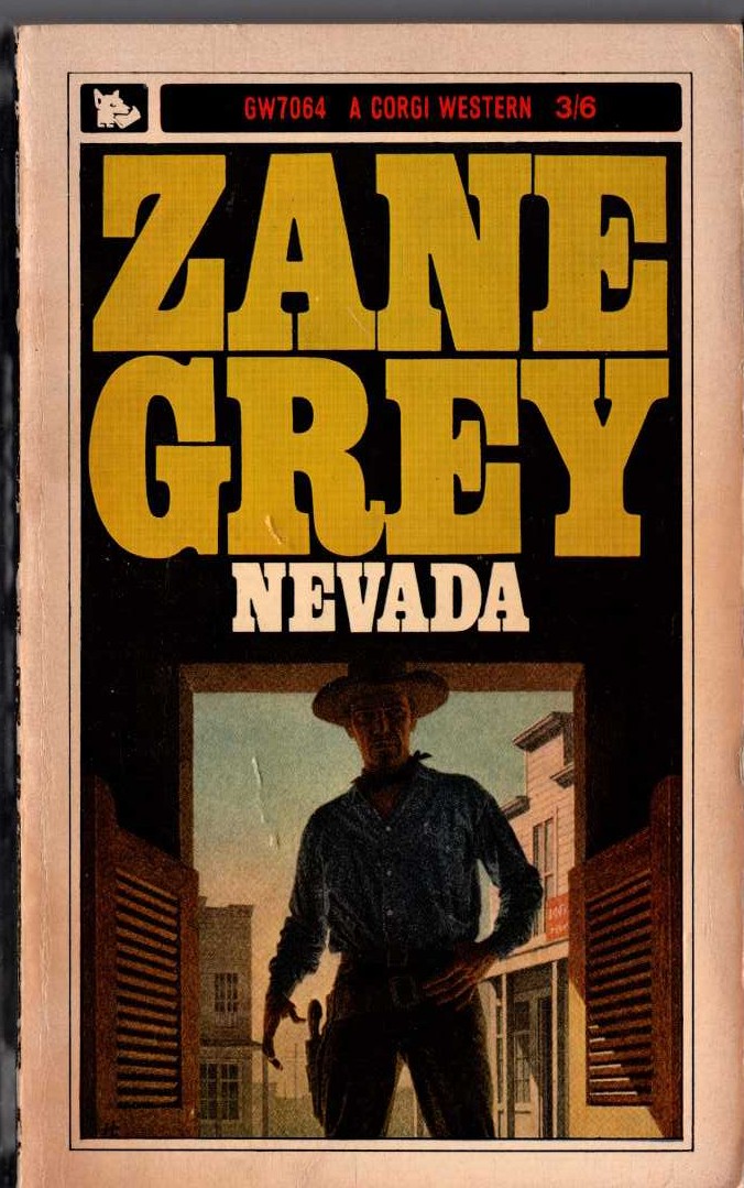 Zane Grey  NEVADA front book cover image