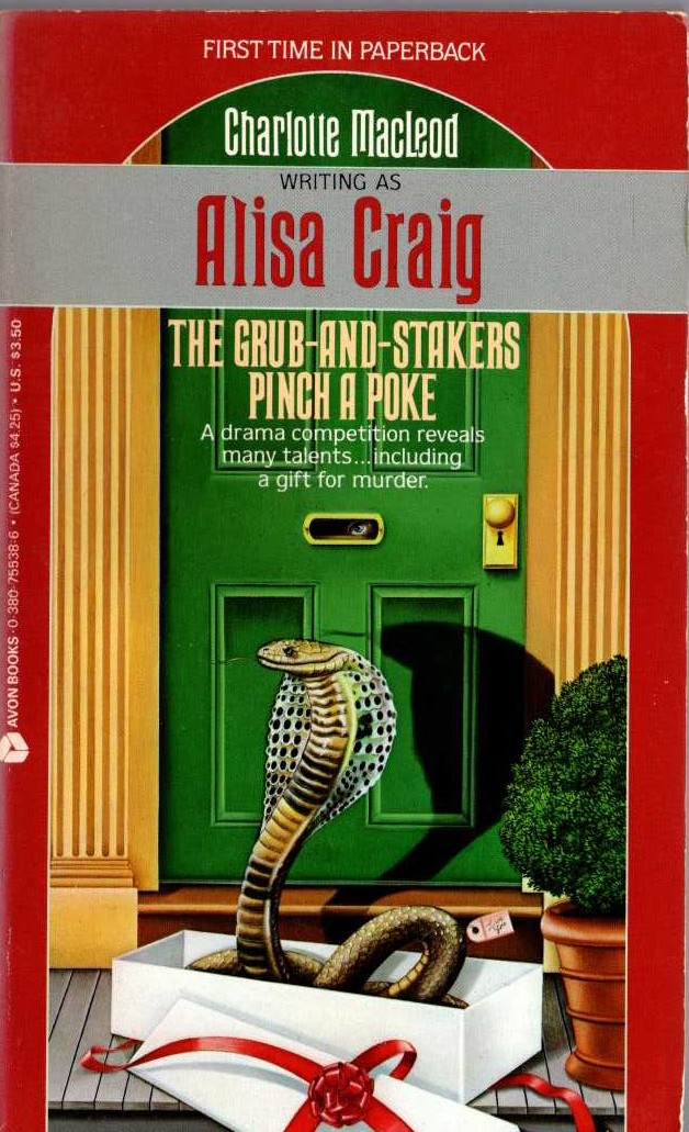 Charlotte Macleod  THE GRUB-AND-STAKERS PINCH A POKE front book cover image