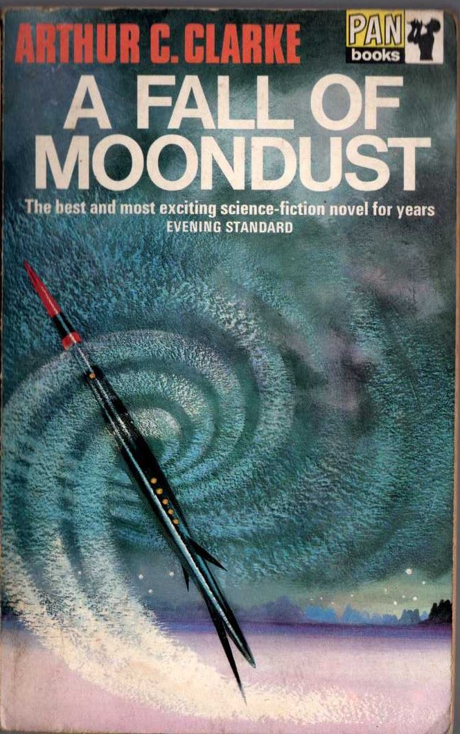 Arthur C. Clarke  A FALL OF MOONDUST front book cover image