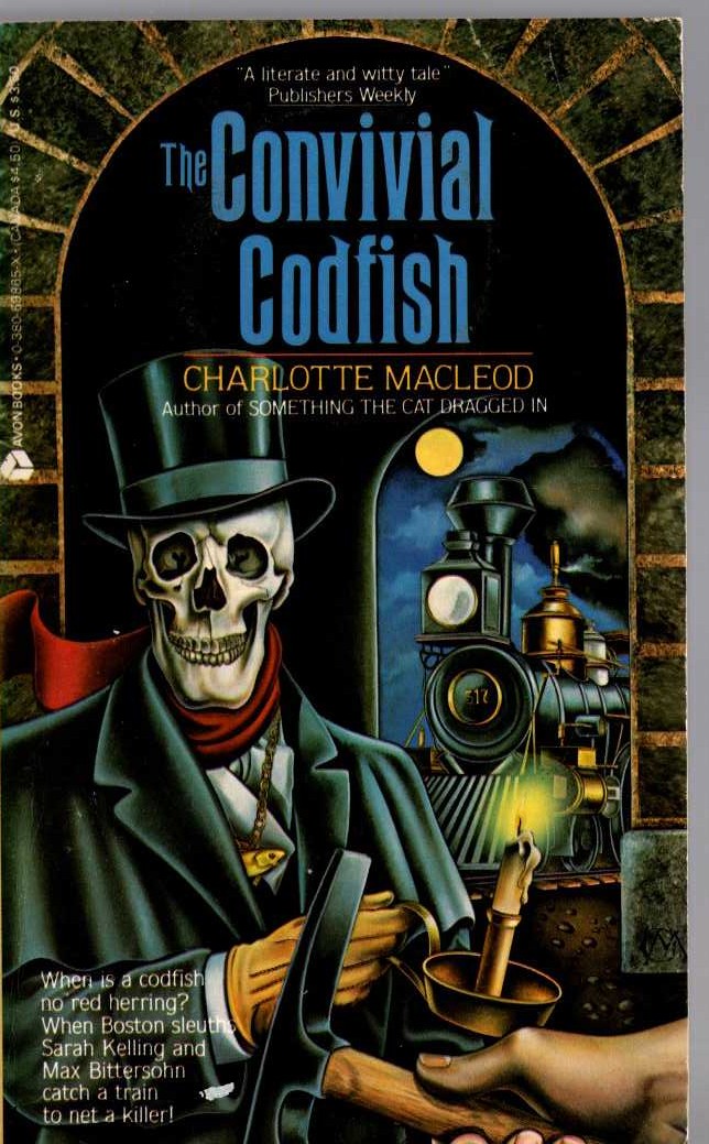 Charlotte Macleod  THE CONVIVIAL CODFISH front book cover image