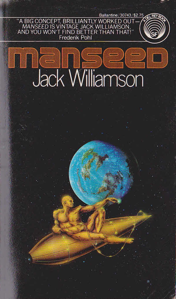 Jack Williamson  MANSEED front book cover image