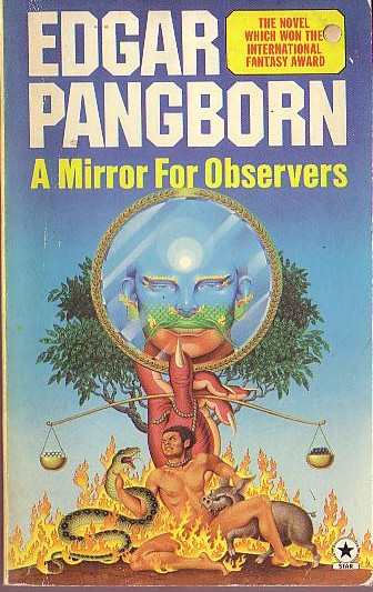 Edgar Pangborn  A MIRROR FOR OBSERVERS front book cover image
