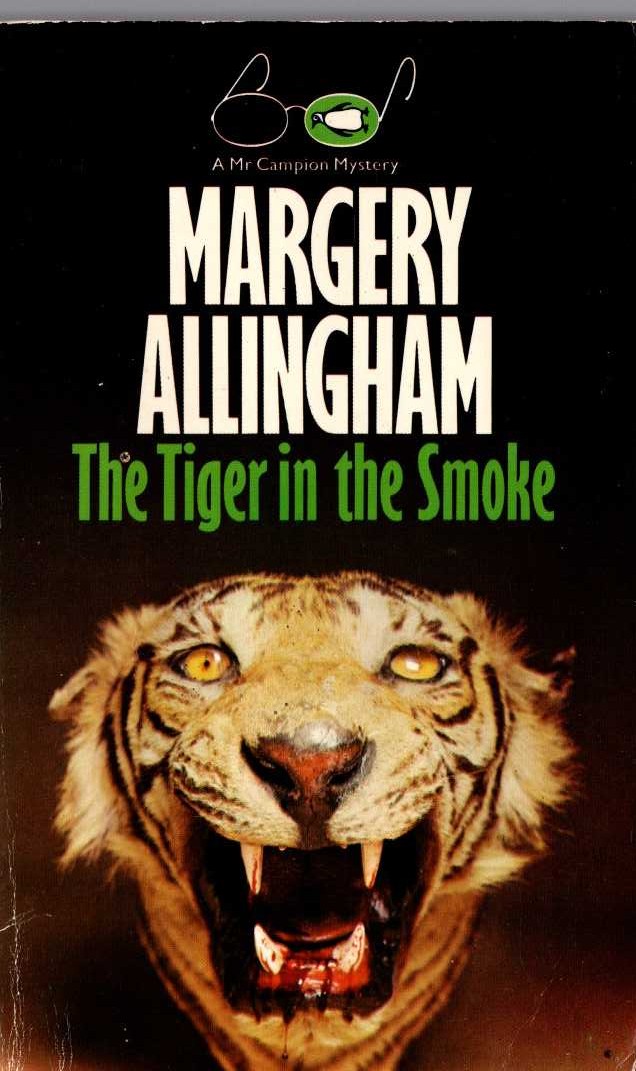 Margery Allingham  THE TIGER IN THE SMOKE front book cover image