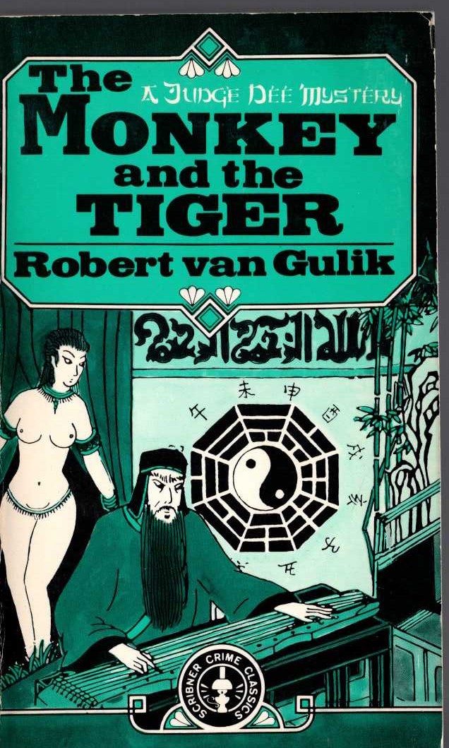 Robert van Gulik  THE MONKEY AND THE TIGER front book cover image