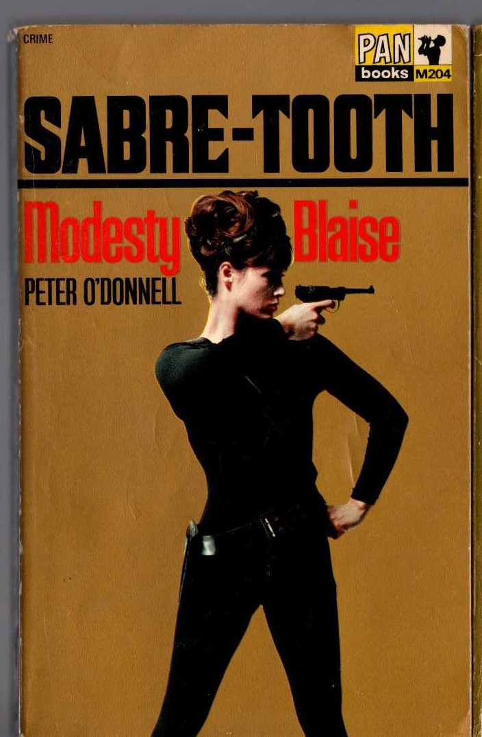 Peter O'Donnell  SABRE-TOOTH front book cover image