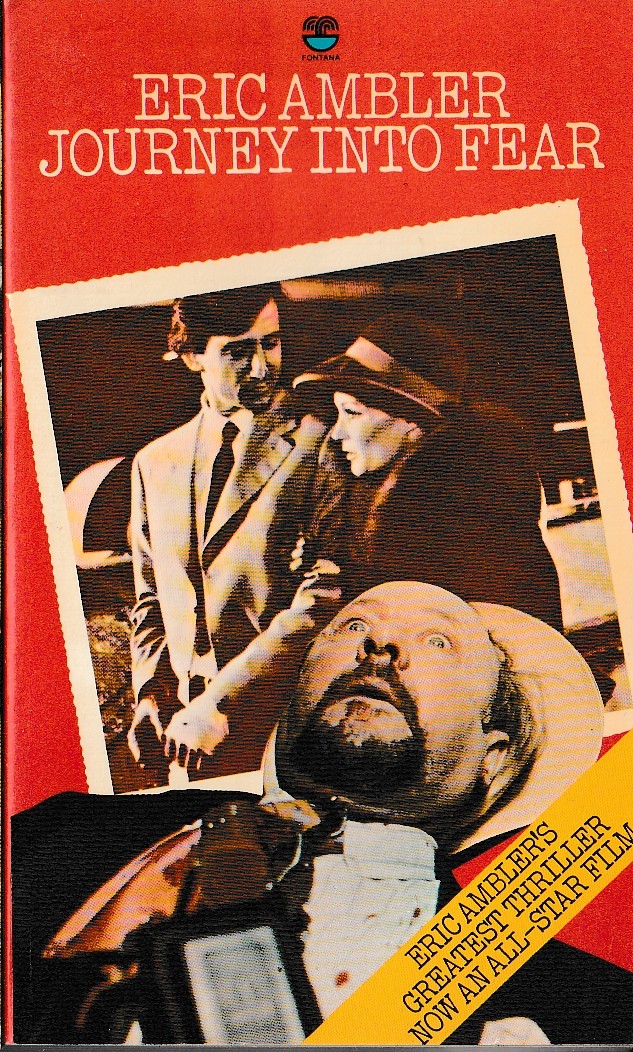 Eric Ambler  JOURNEY INTO FEAR (Film tie-in) front book cover image