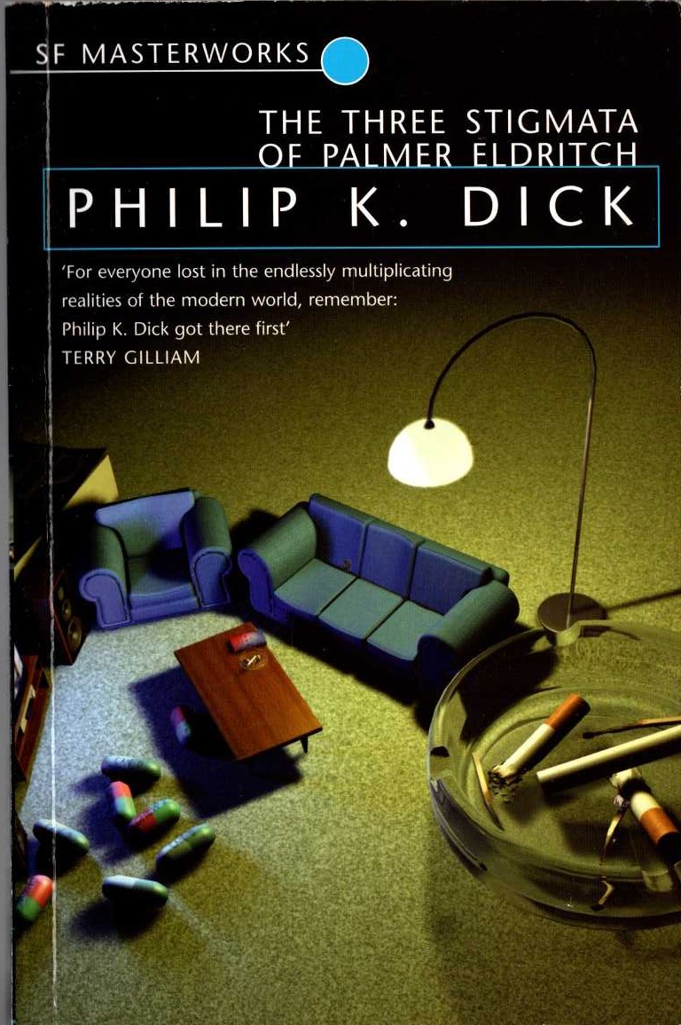 Philip K. Dick  THE THREE STIGMATA OF PALMER ELDRITCH front book cover image