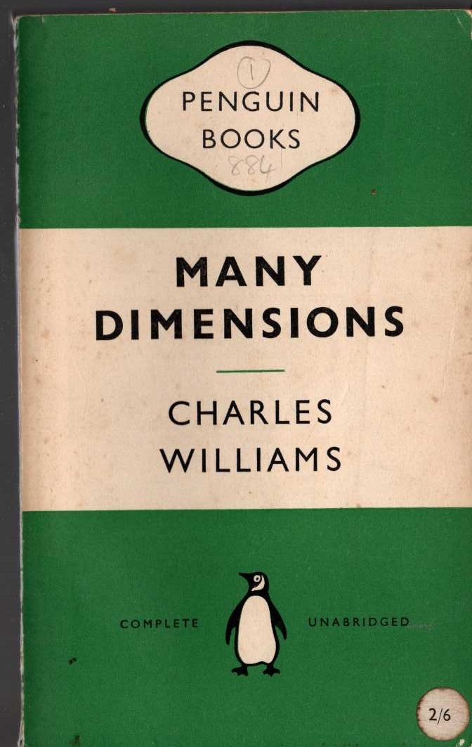 Charles Williams  MANY DIMENSIONS front book cover image