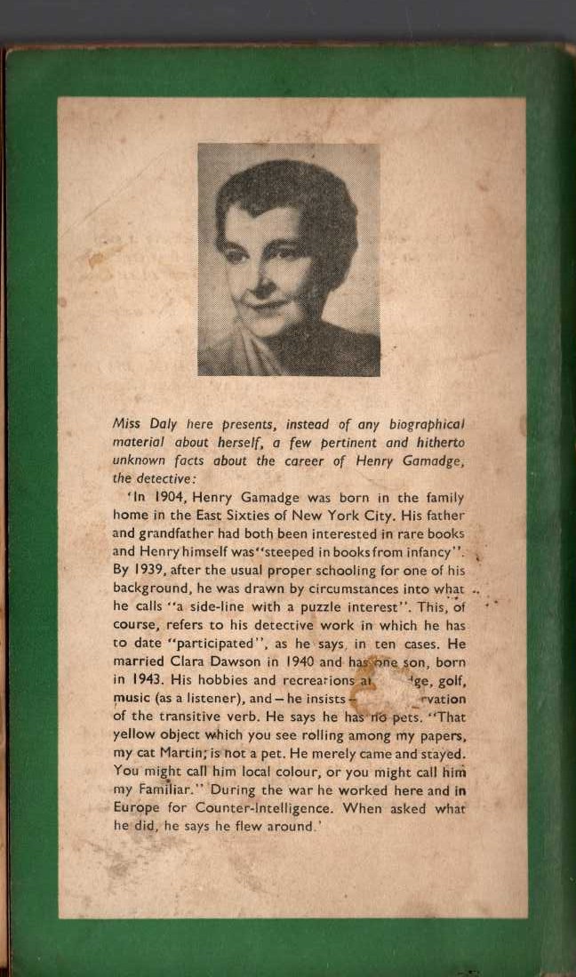 Elizabeth Daly  NOTHING CAN RESCUE ME magnified rear book cover image