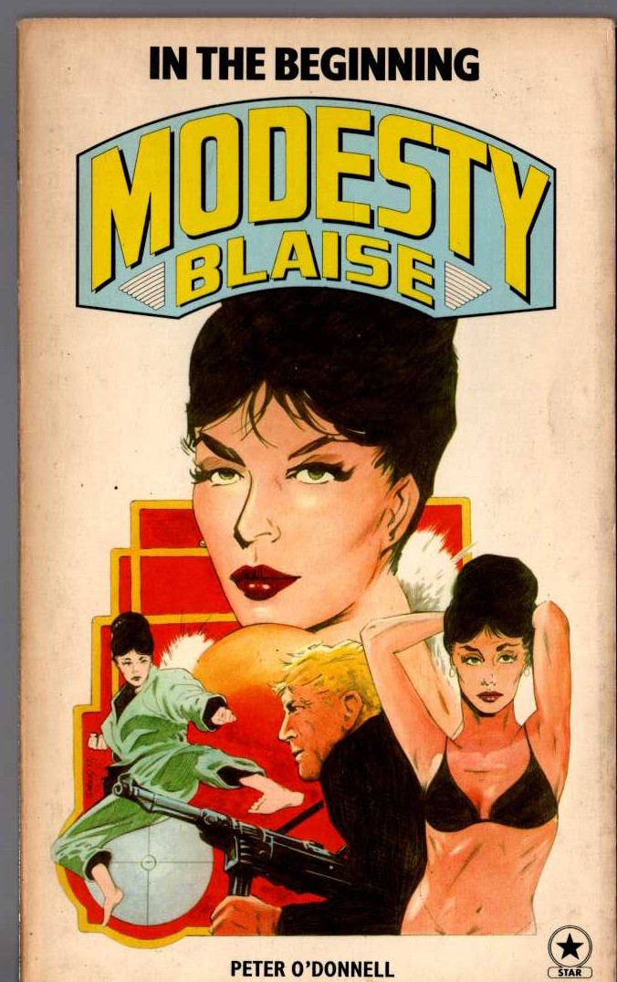 Peter O'Donnell  MODESTY BLAISE: IN THE BEGINNING front book cover image