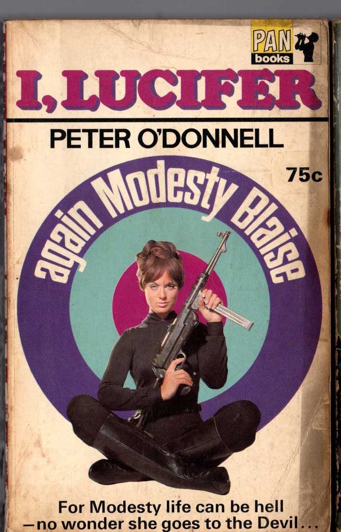 Peter O'Donnell  I, LUCIFER front book cover image