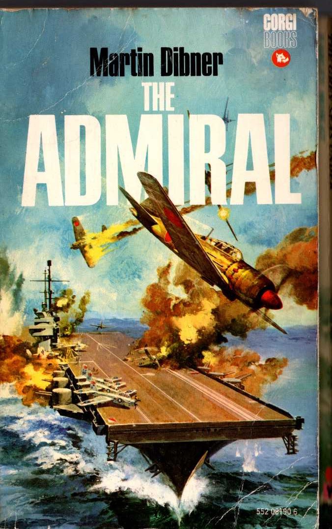 Martin Dibner  THE ADMIRAL front book cover image