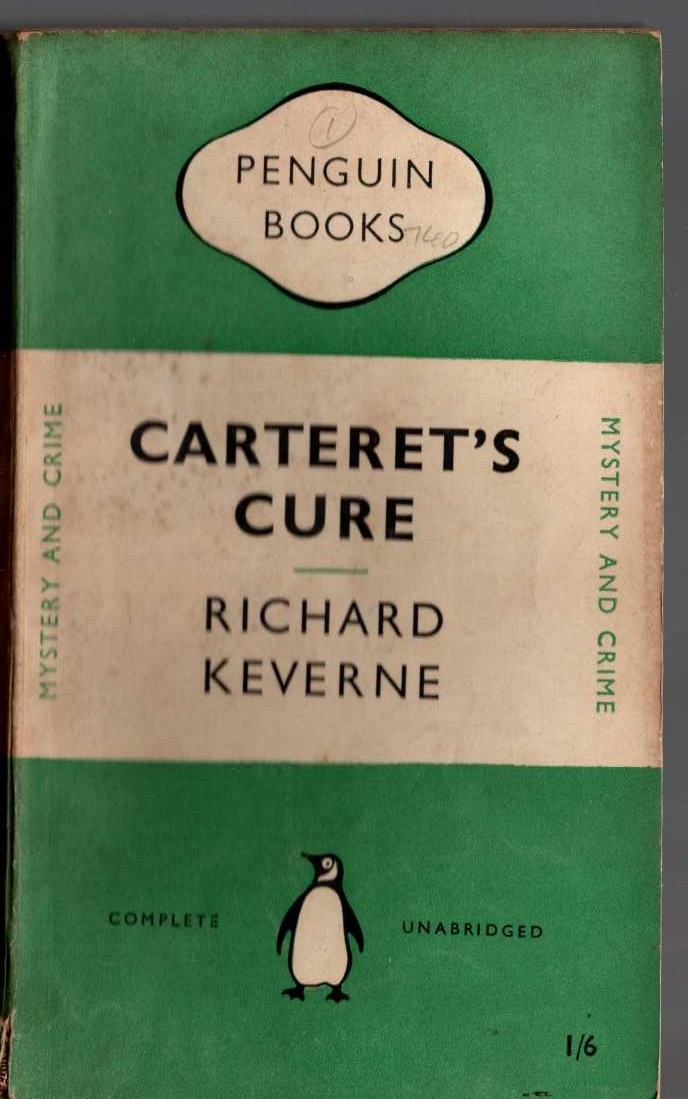 Richard Keverne  CARTERET'S CURE front book cover image