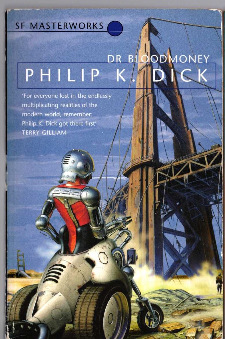Philip K. Dick  DR BLOODMONEY front book cover image