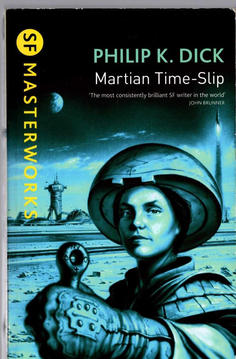 Philip K. Dick  MARTIAN TIME-SLIP front book cover image