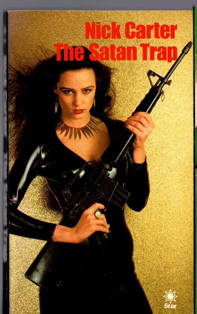 Nick Carter  THE SATAN TRAP front book cover image