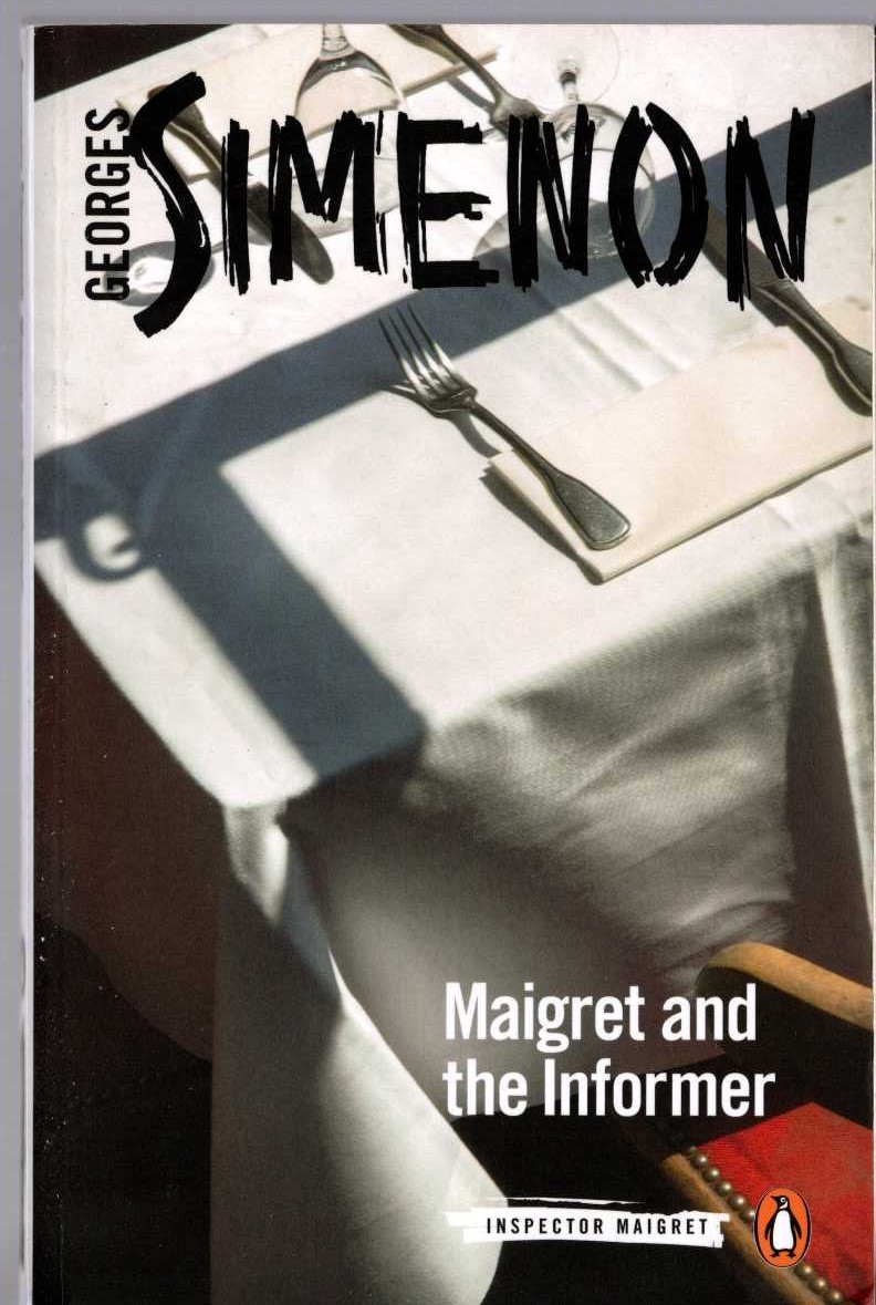 Georges Simenon  MAIGRET AND THE INFORMER front book cover image