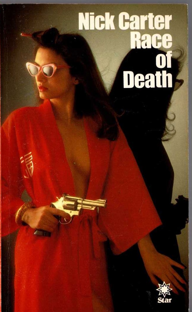 Nick Carter  RACE OF DEATH front book cover image