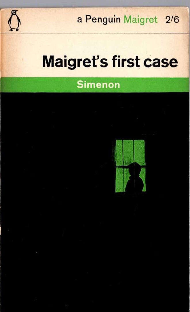 Georges Simenon  MAIGRET'S FIRST CASE front book cover image