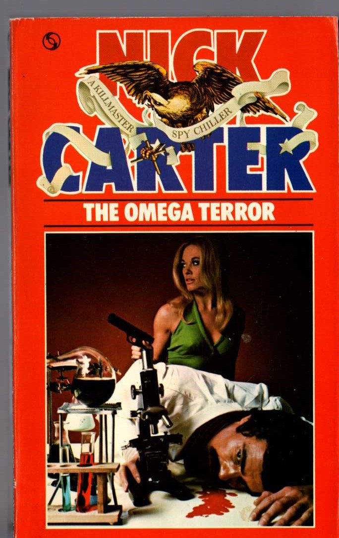 Nick Carter  THE OMEGA TERROR front book cover image