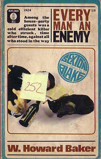 W.Howard Baker  EVERY MAN AN ENEMY front book cover image