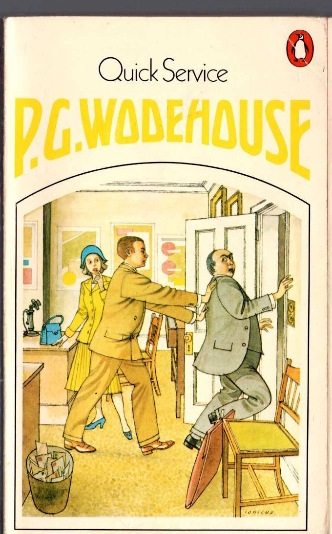 P.G. Wodehouse  QUICK SERVICE front book cover image