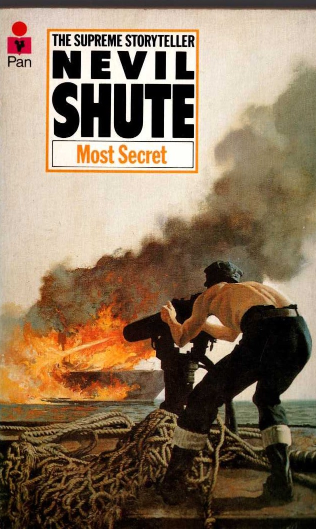 Nevil Shute  MOST SECRET front book cover image