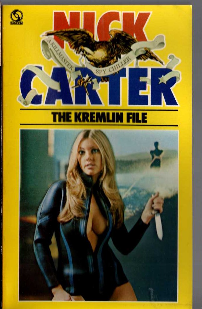 Nick Carter  THE KREMLIN FILE front book cover image